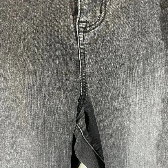 Torrid Black Jeans High Rise Ultra Skinny Size 20 Patchwork Moon Star Rhinestone - Picture 9 of 13